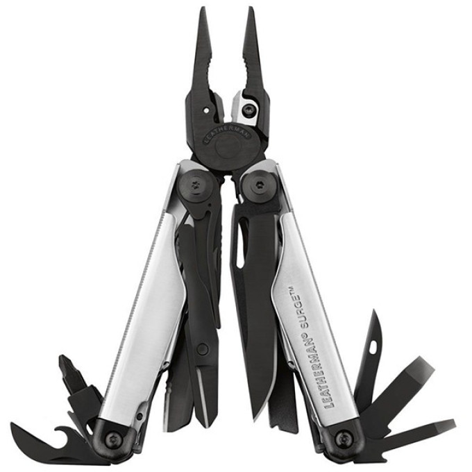 Мультитул LEATHERMAN SURGE BLACK & SILVER 832462